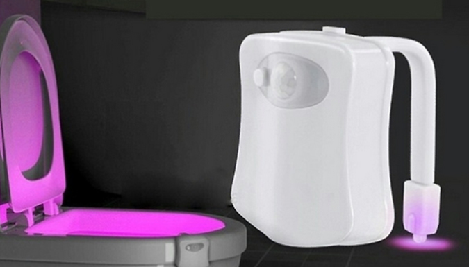 LED Night Toilet Light with Motion Sensor