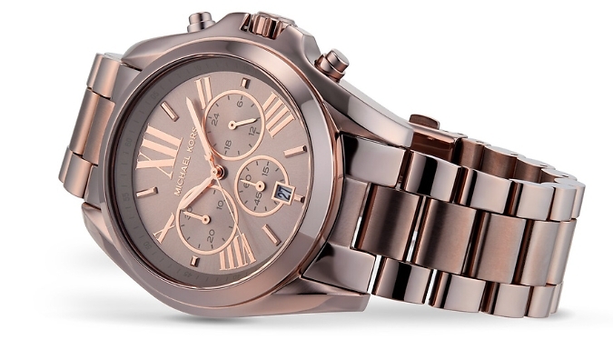 Michael Kors Brown Bradshaw Chronograph Watch - MK6247