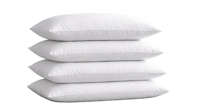 4-Pack Premium Hotel Pillows