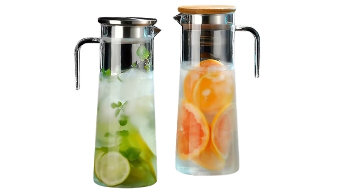 Large-Capacity Beverage Chilling Jug - 2 Options, 2 Sizes!