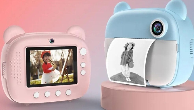 Kids Instant-Print Camera - 2 Colours