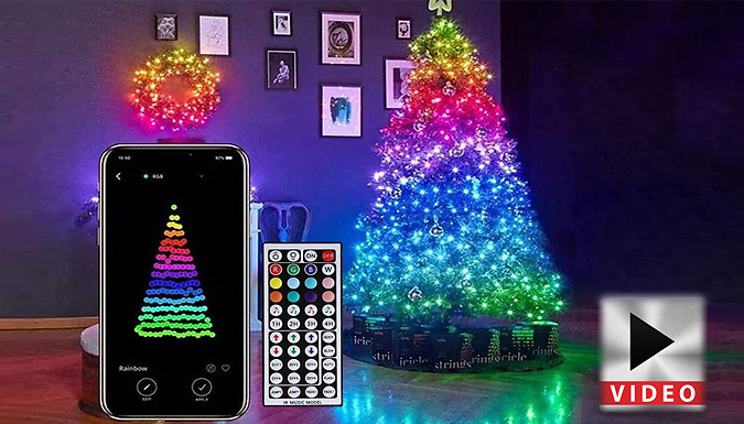 Led app deals controlled christmas lights