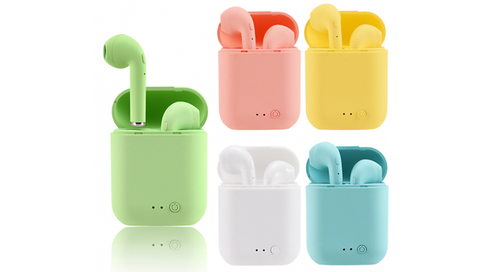 Go Groopie Supertrendinuk Mini Wireless Bluetooth 5.0 Earphones - 6 Colours
