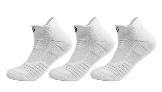 Go Groopie EClife-Style-UK Ltd 3 Pairs of Men's Cotton Sport Socks