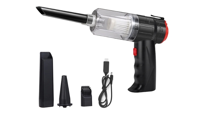 Handheld Cordless Car Vacuum Cleaner - 13000pa Suction
