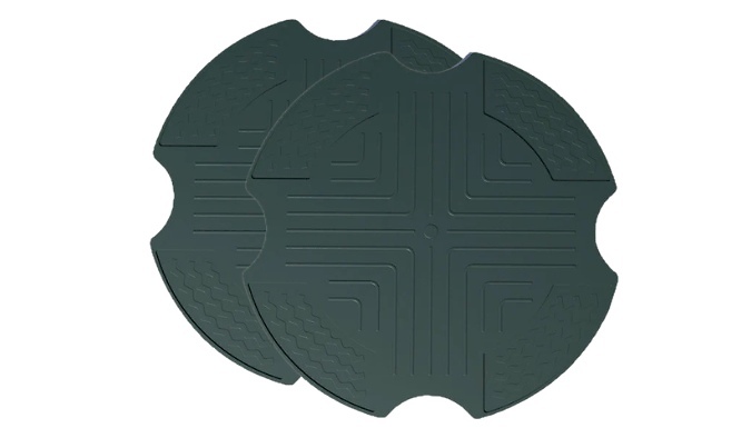 2-Pack Silicone Air Fryer Heat Insulation Mat - 3 Colours!