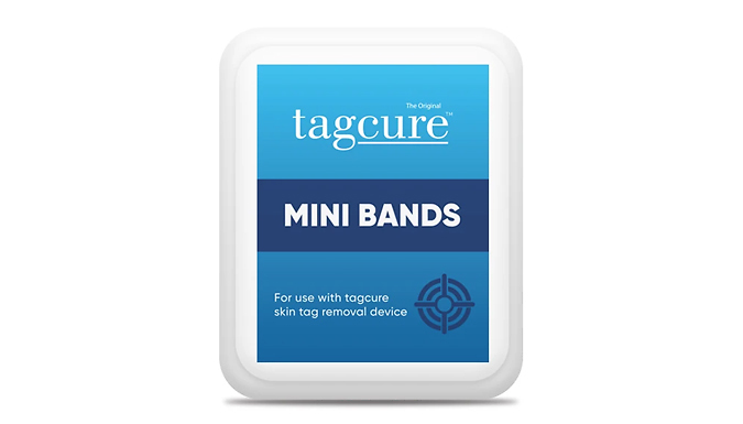 Tagcure PLUS Skin Tag Removal Device, Bands & Swabs - 6 Options