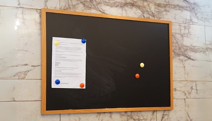 Wooden Framed Chalkboard - 3 Sizes