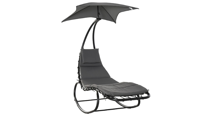 Outsunny Rocking Bed with Canopy
