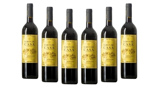 6 Bottles of Baron de Casa Merlot