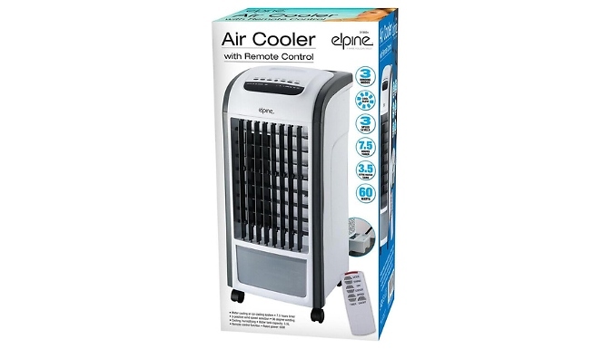 60W Air Cooler Fan with Remote Control