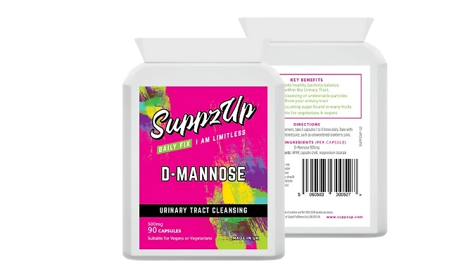 UTI Prevention D-Mannose Capsules