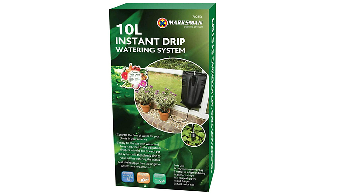 10.5L Automatic Plant Watering System + 8 Drippers!