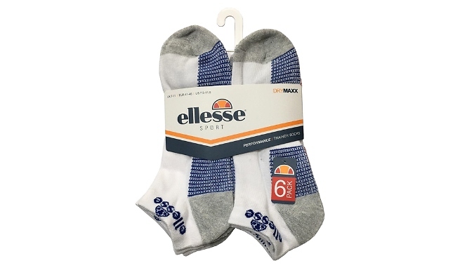 6-Pack of Ellesse Men's Socks - 3 Colours