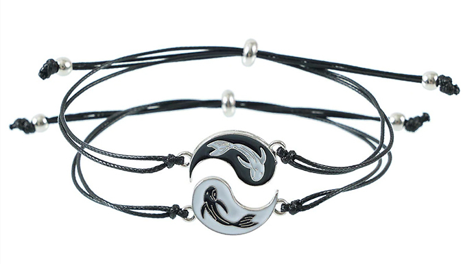 Ying Yang Koi Fish Bracelets