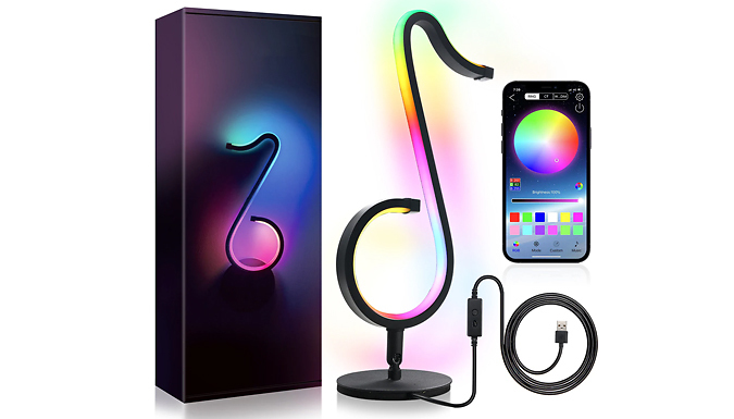 RGB Musical Note Smart Lamp