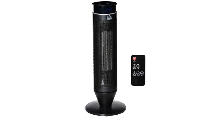 HOMCOM 21-Inch Portable Space Heater - With Remote Control!