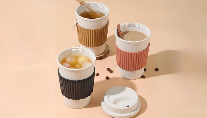 Reusable On The Go Coffee Cup - 1, 2 or 4 Cups!