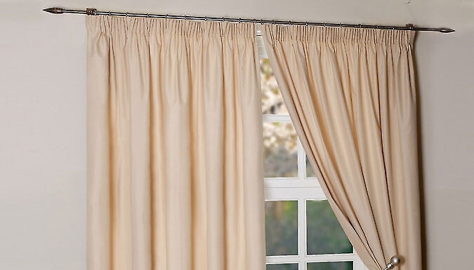 Thermal Energy Saving Light-Reducing Curtains