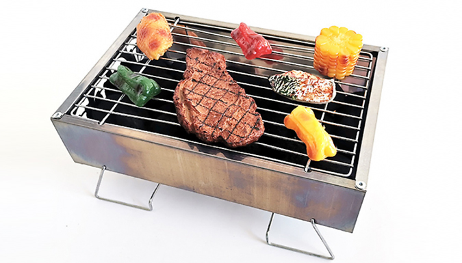 Portable Folding Charcoal BBQ Grill