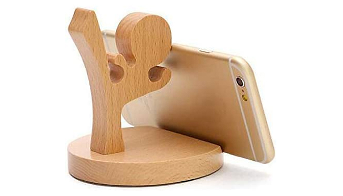 Wooden Mobile Phone Holder - 5 Designs