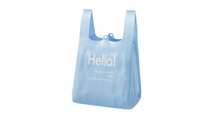 100-Pack Thickened Handle Bin Bags - 2 Colours