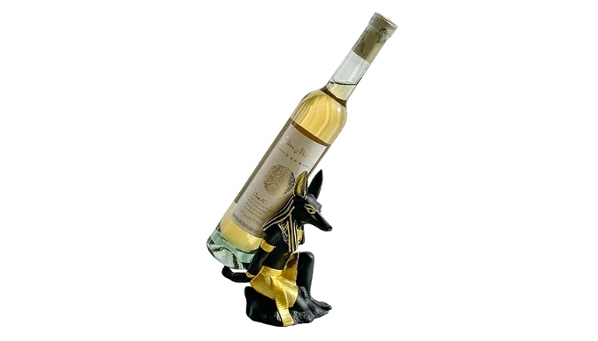 Anubis Shaped Wine Holder