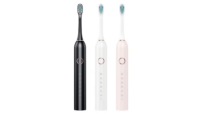 Rechargeable Electric Toothbrush - 6 Cleaning Modes!