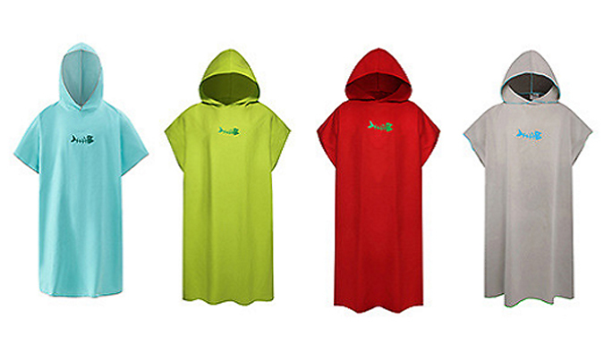 Beach Changing Cover Poncho – 12 Colours