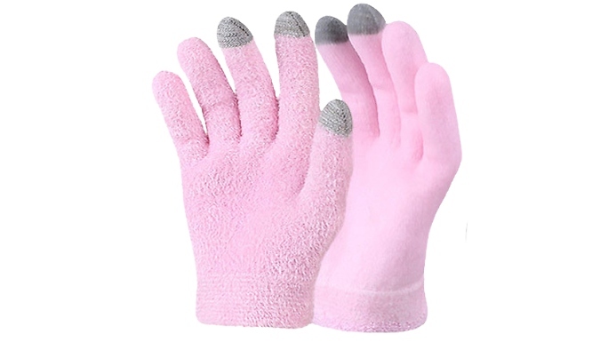 Touch-Screen Moisturising Spa Gel Gloves
