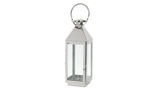 Stainless Steel Candle Holder Lanterns - 5 Sizes