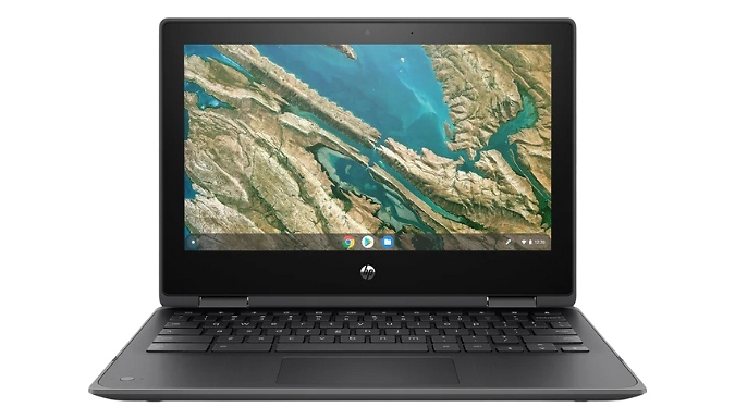 HP Chromebook x360 11.6" Touch G3 - Optional Case & Headphones!