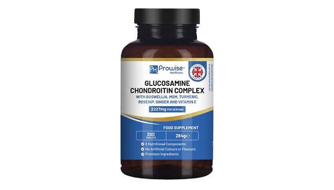 Healthy Joint & Bones Glucosamine & Chondroitin Tablets!