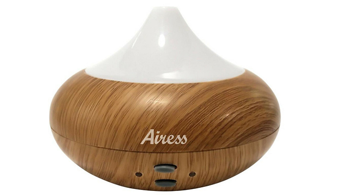 Light-Up USB Aroma Diffuser With 3 Essential Oils Deal Price £14.99