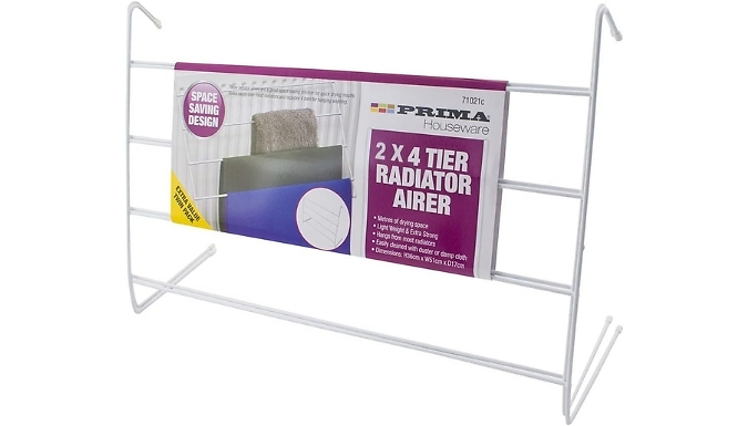 2-Pack Radiator Airer- 4-Tiers