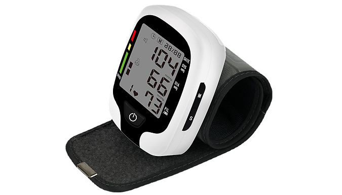 Digital Wrist Blood Pressure Monitor