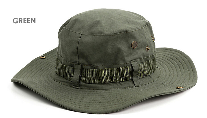 UV Protection Safari Hat - 4 Colours