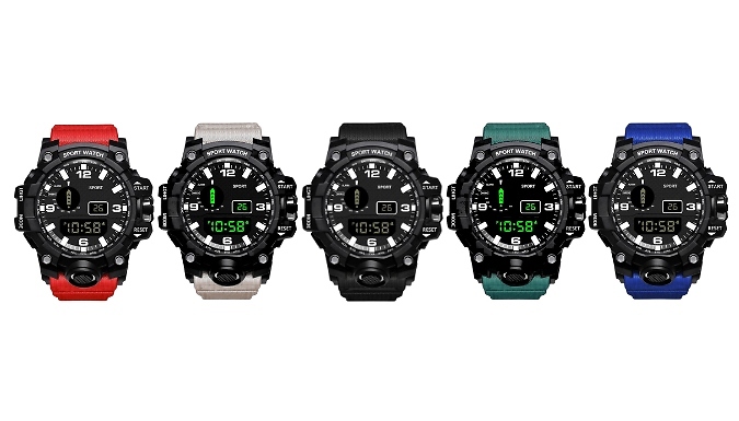 StrideSync Multifunction Luminous Sports Watch - 5 Colours