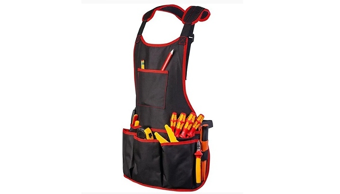 Oxford Cloth Multi-Functional Tool Apron - 2 Colours!