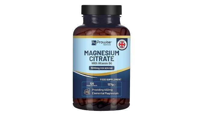 Magnesium Citrate Capsules With Vitamin B6-1500MG