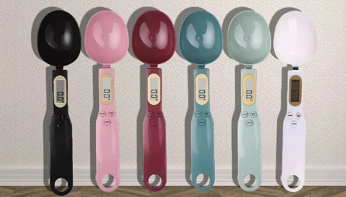 Kitchen Measuring Scale Spoon - 7 Colours!
