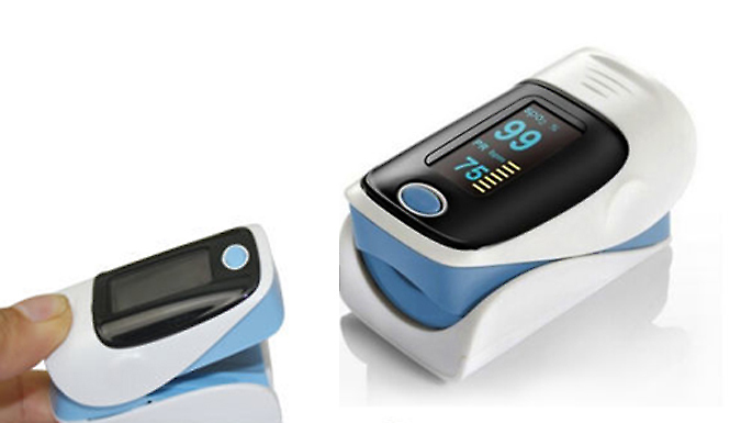 Fingertip Oxygen and Heart Rate Monitor