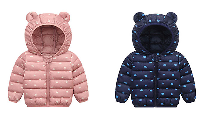 Kids' Cute Teddy Bear Coat - 8 Colours & 5 Sizes