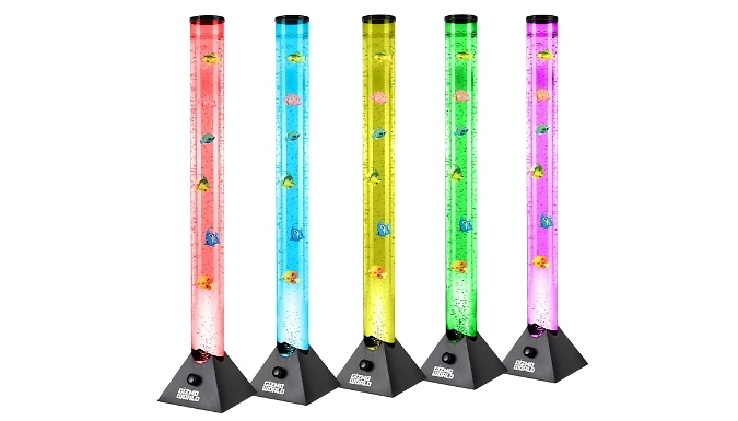 LED Bubble Tube Fish Lamp