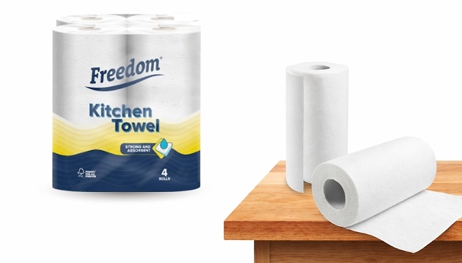 Freedom Bundle - Toilet Roll & 24 Kitchen Rolls - 45 or 90 Rolls