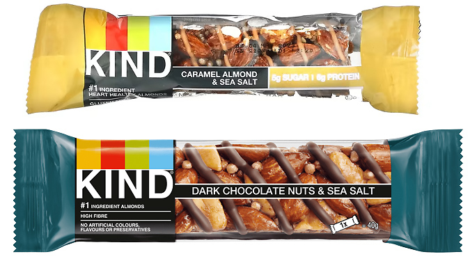 12-Pack KIND Gluten Free Protein Snack Bars - 2 Flavours at Go Groopie