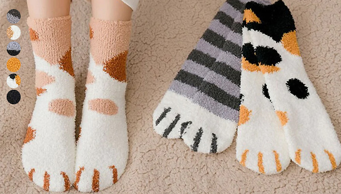 Cat paw outlet sock