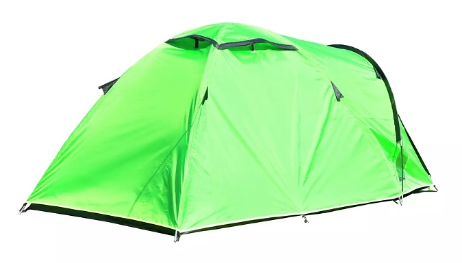 Pro Action 2 Person 1 Room Dome Tent - 2 Colours
