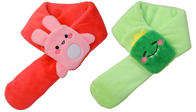 Kid's Heat-Up Character Scarf - 4 Colours