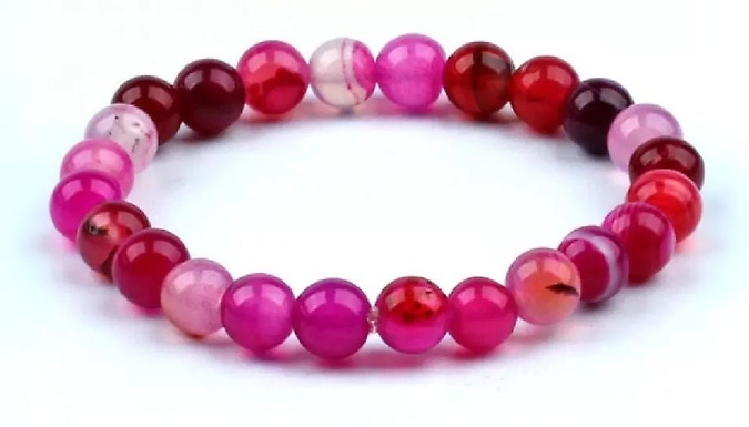 Colourful Agate Bracelets - 2 Colours